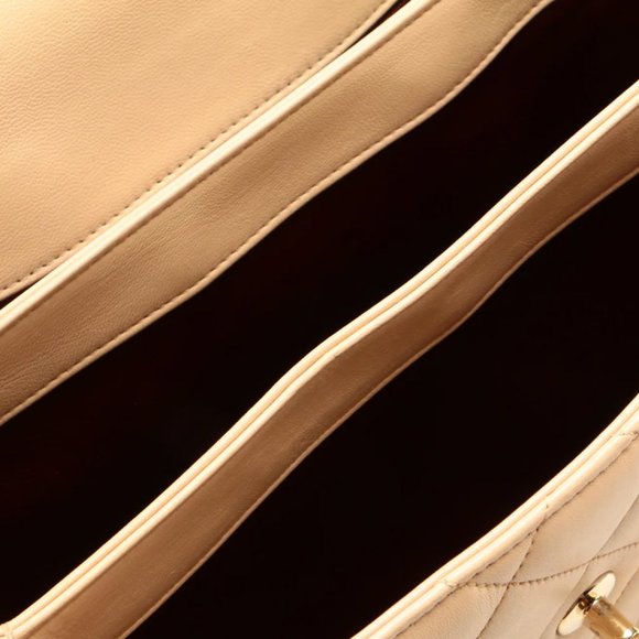 Chanel Lambskin Beige Medium Trendy CC Top Handle Bag - Picture 5 of 13